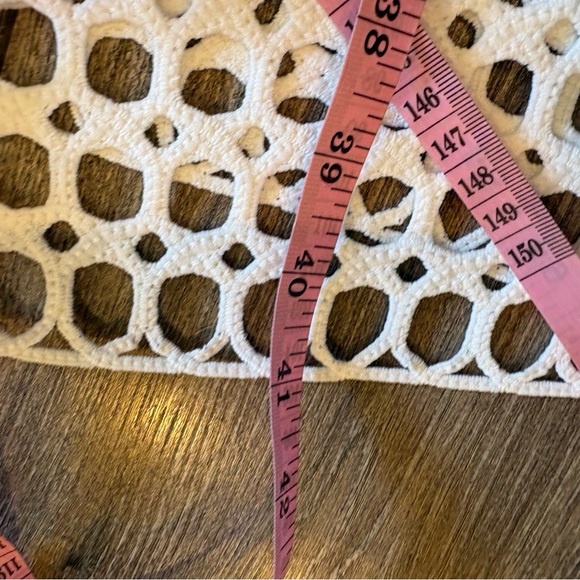 3547 SELF-PORTRAIT One Shoulder Guipure-lace Midi Dress Size 4 - Picture 7 of 9